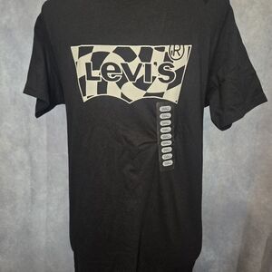 Levi's Black and White Graphic Tee
